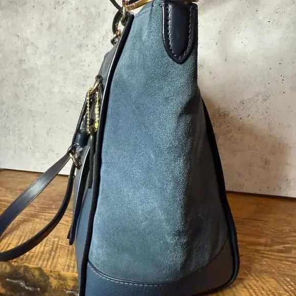 Coach NWT Kleo Carryall in Denim Blue– Style C5689 - Picture 4 of 10